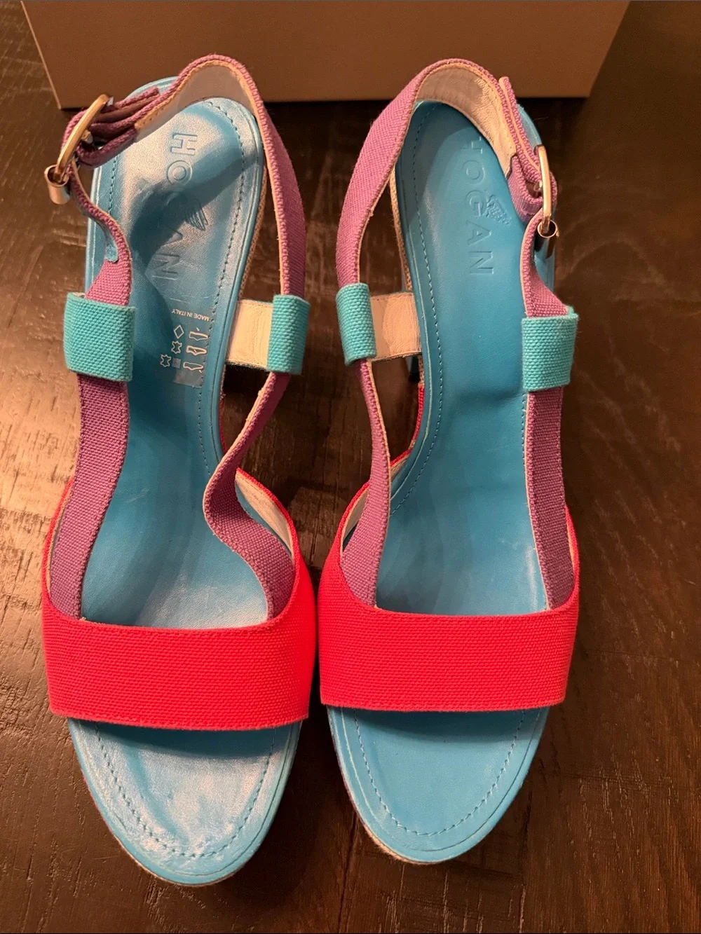Hogan Babette Platform Heels